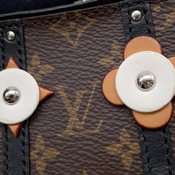 LOUIS VUITTON Mr. Soft Trunk Monogram Macassar Canvas Brown/Black - Picture 5 of 12